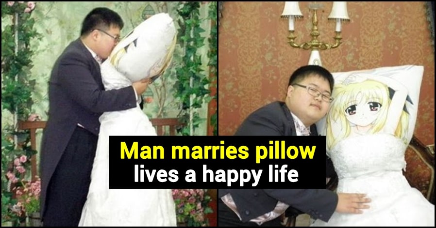 For The First Time Ever Man Falls In Love With A Pillow Gets