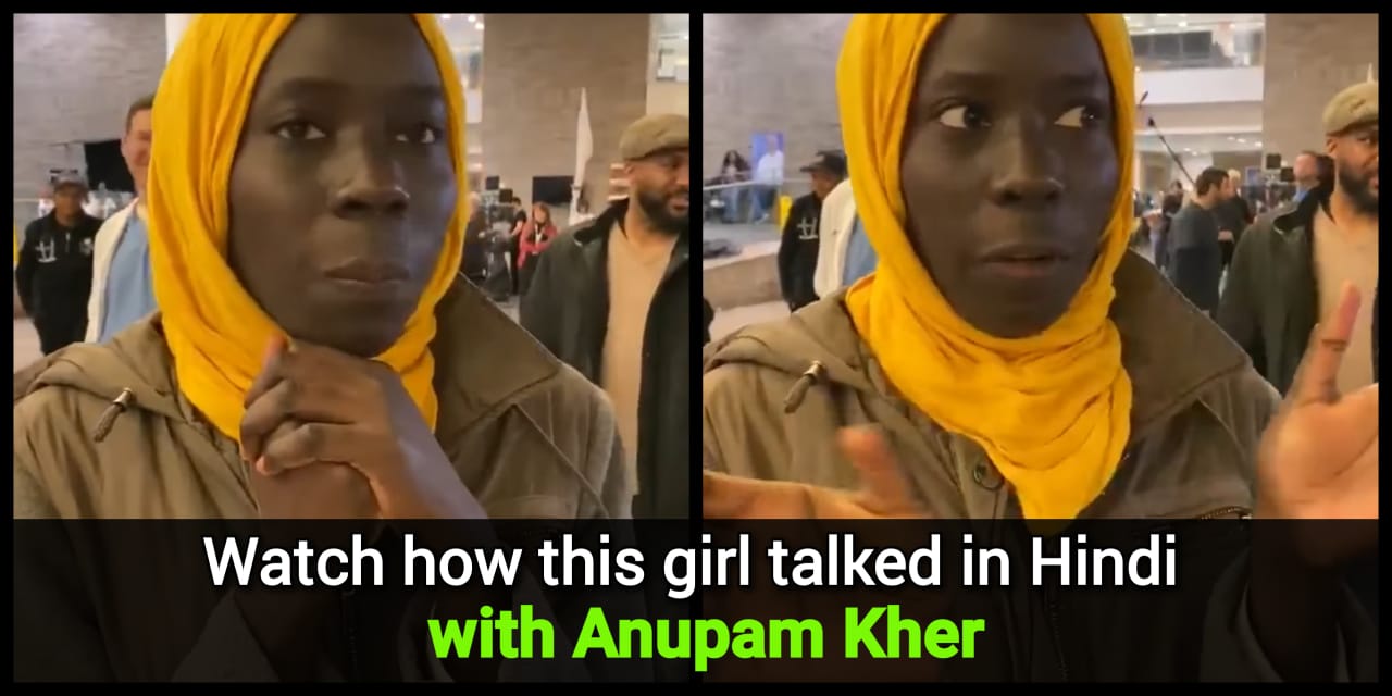 Anupam Kher met Ayesha a big fan of him.
