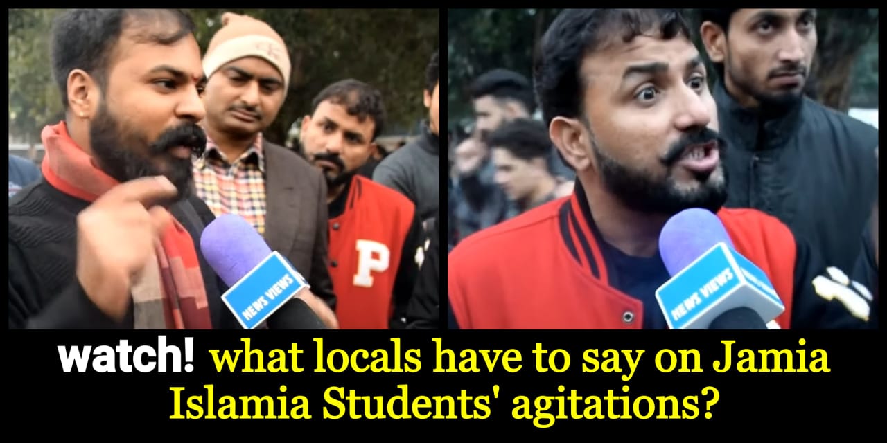 locals of Delhi say on Jamia Islamia Students' agitation