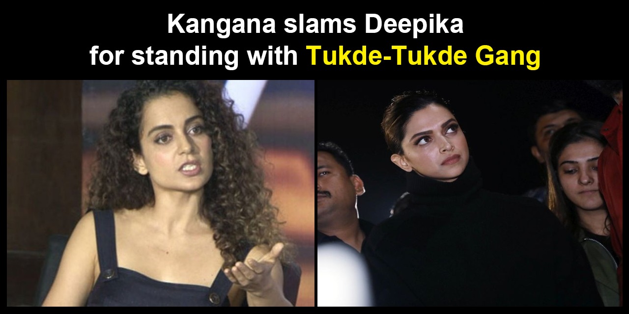 Kangana slams Deepika