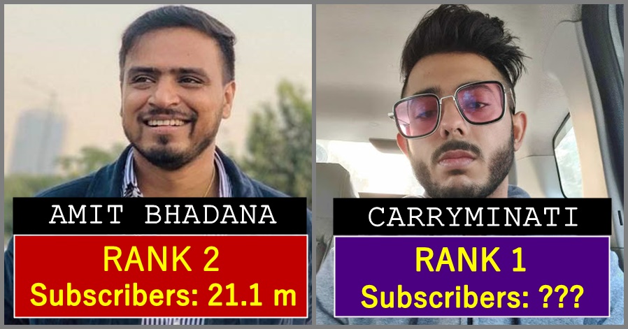 List of 10 Indian YouTubers with most subscribers, details inside
