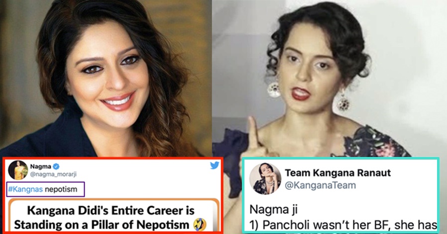 Kangana gave a mouth-shutting reply to Nagma for spreading lies
