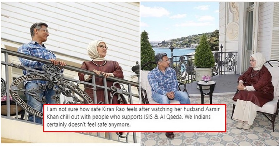 Fans burst out in anger as Aamir Khan meets Turkish First Lady Emine Erdogan