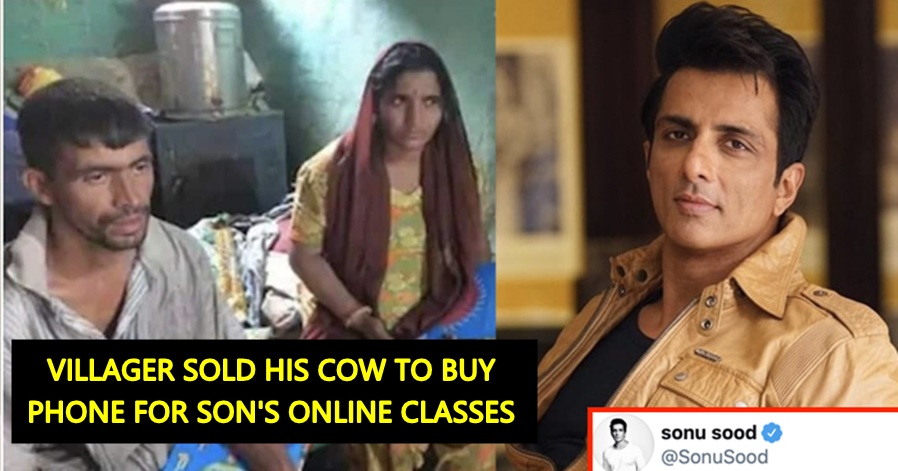 Villager sold Cow for his Son's online classes; Sonu won our hearts with his gesture