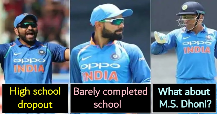 5 Famous Cricketers and their education qualifications that their fans didn't know