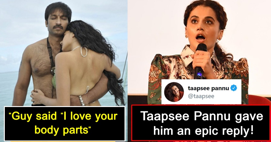 Taapsee Pannu replied to a guy who crossed his limits while complimenting her