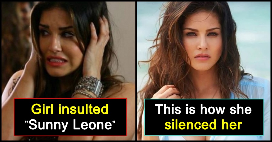 Girl insults Sunny Leone by dragging her background, here's how she replied