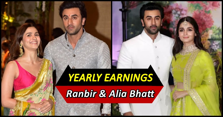 Ranbir Kapoor and Alia Bhatt's Salary in a year revealed, it is mind-boggling!