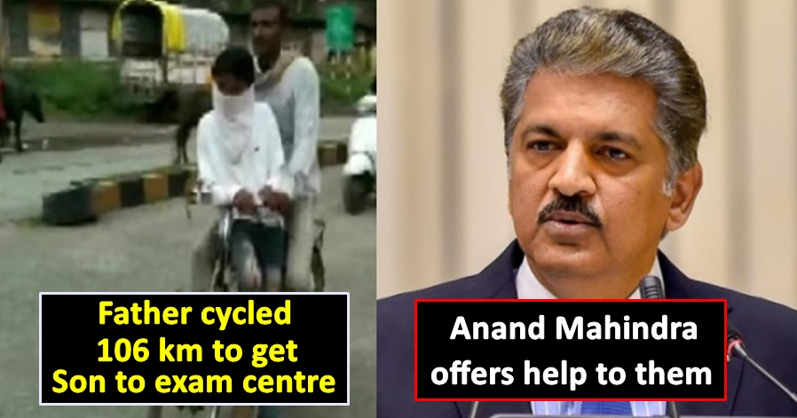 Anand Mahindra does it again, offers help to man who cycled 106km to get his son to exam centre