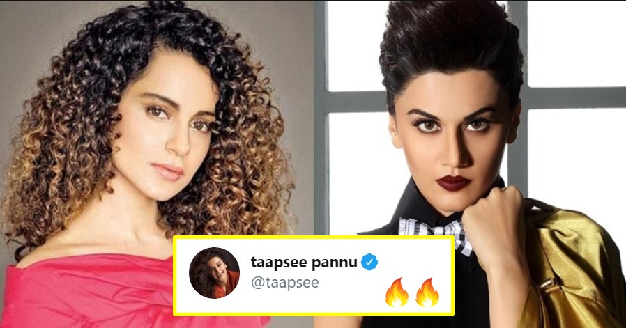 Kangana Ranaut called Taapsee Pannu 'B-grade actress', Taapsee silences her