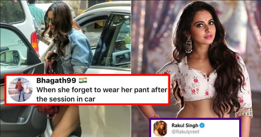 Pervert trolls Rakul Preet Singh for her clothes; the actress gave a hard-hitting reply