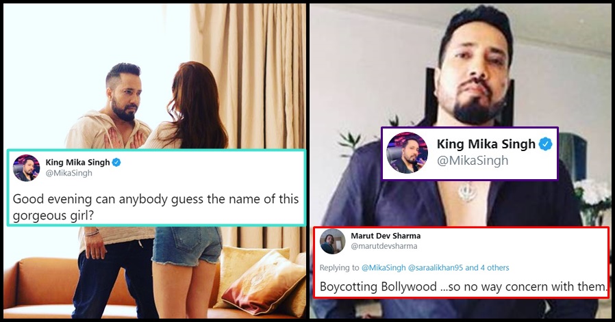 Mika Singh silences a Twitter user who asked to 'Boycott Bollywood'