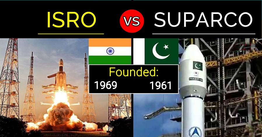 A quick comparison between India's ISRO and Pakistan's SUPARCO, read details