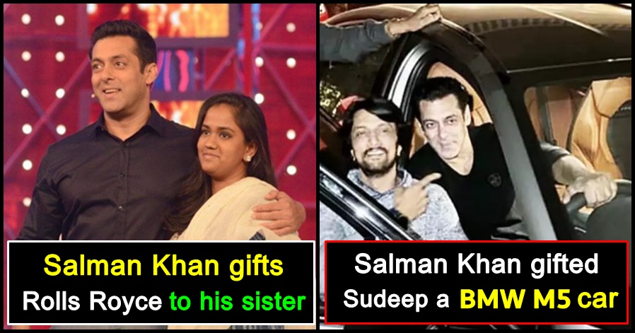 Salman Khan shows big heart, gives expensive gifts to his closed ones
