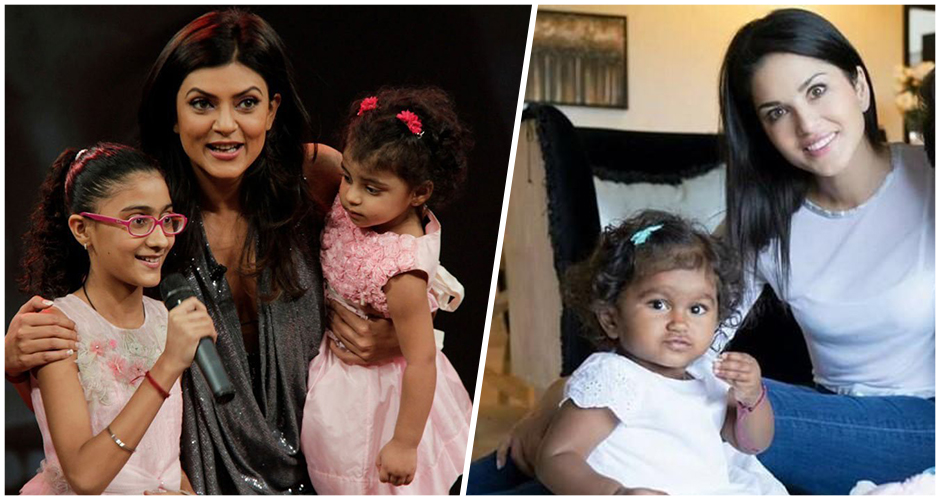 Famous celebrities who adopted children instead of going the other way round