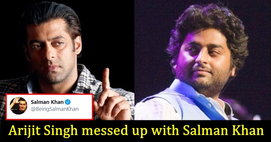 Arijit Singh was caught sleeping during award function; Salman Khan erupts