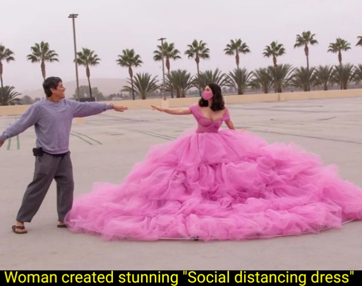 Social distancing dress
