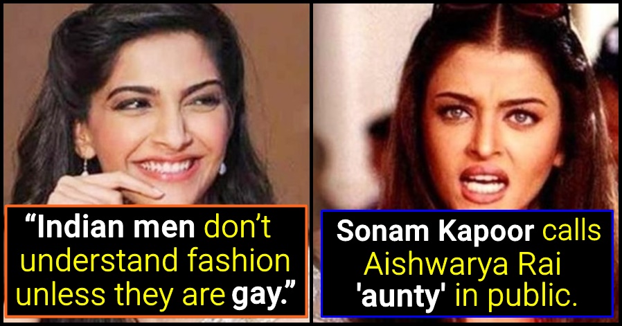 After insulting Indian men, Sonam Kapoor insults Aishwarya Rai, catch details
