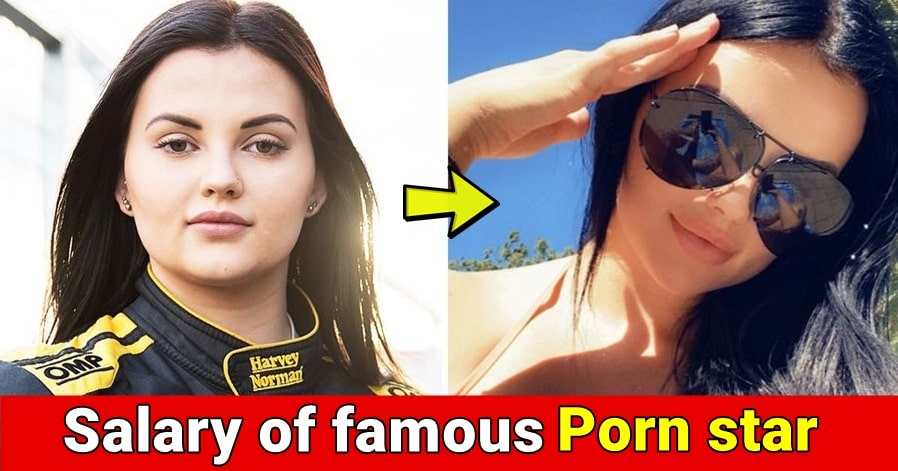 Former racecar driver turns Famous Porn star, check out her earnings per week