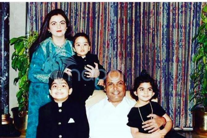 Unseen Childhood pics of Akash Ambani, Anant Ambani and Isha Ambani