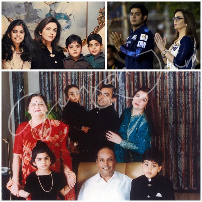 Unseen Childhood pics of Akash Ambani, Anant Ambani and Isha Ambani