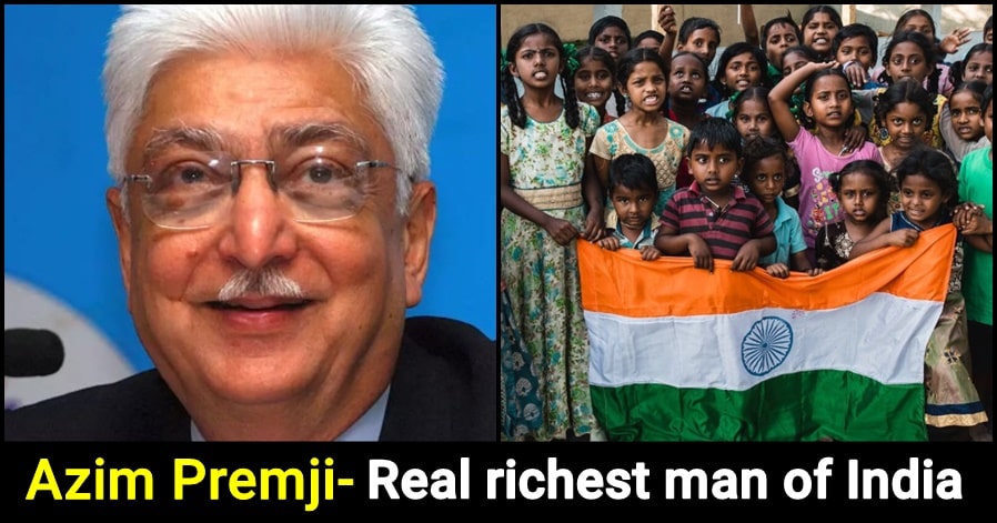 Azim Premji shows big heart, donated so much of his wealth to charity