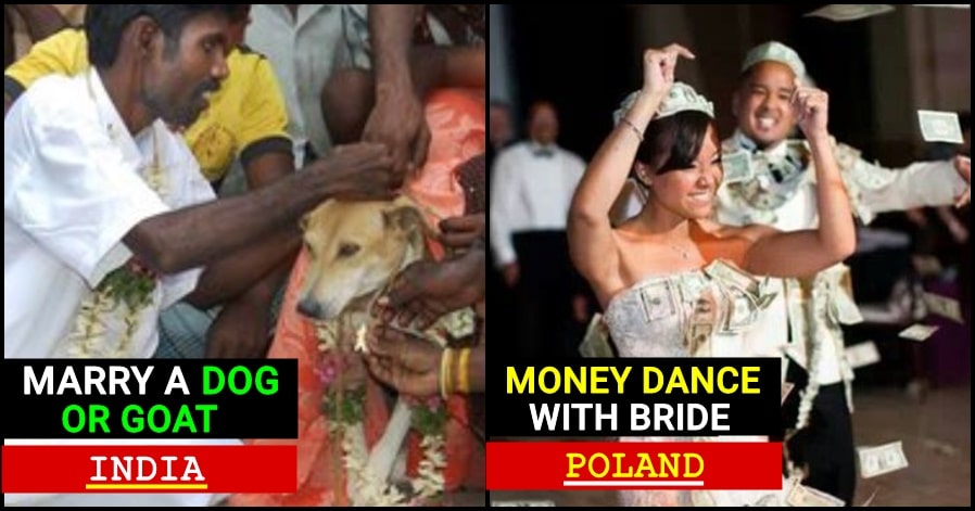 Very strange Wedding traditions in India and across the world, catch details