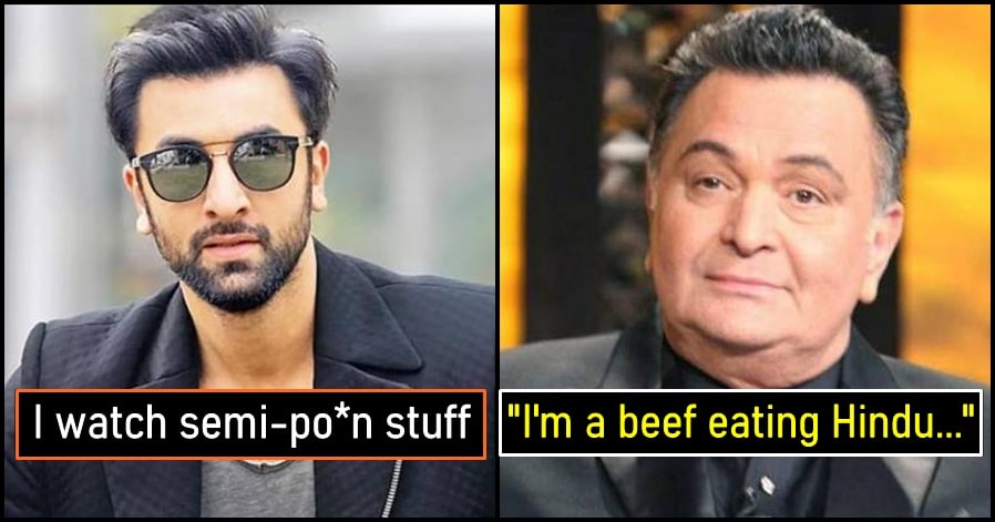 When Rishi Kapoor and Ranbir Kapoor made headlines for their statements