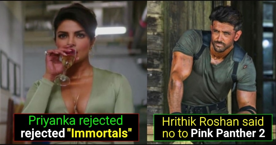 10 Bollywood Stars who rejected Hollywood Movies like a Boss