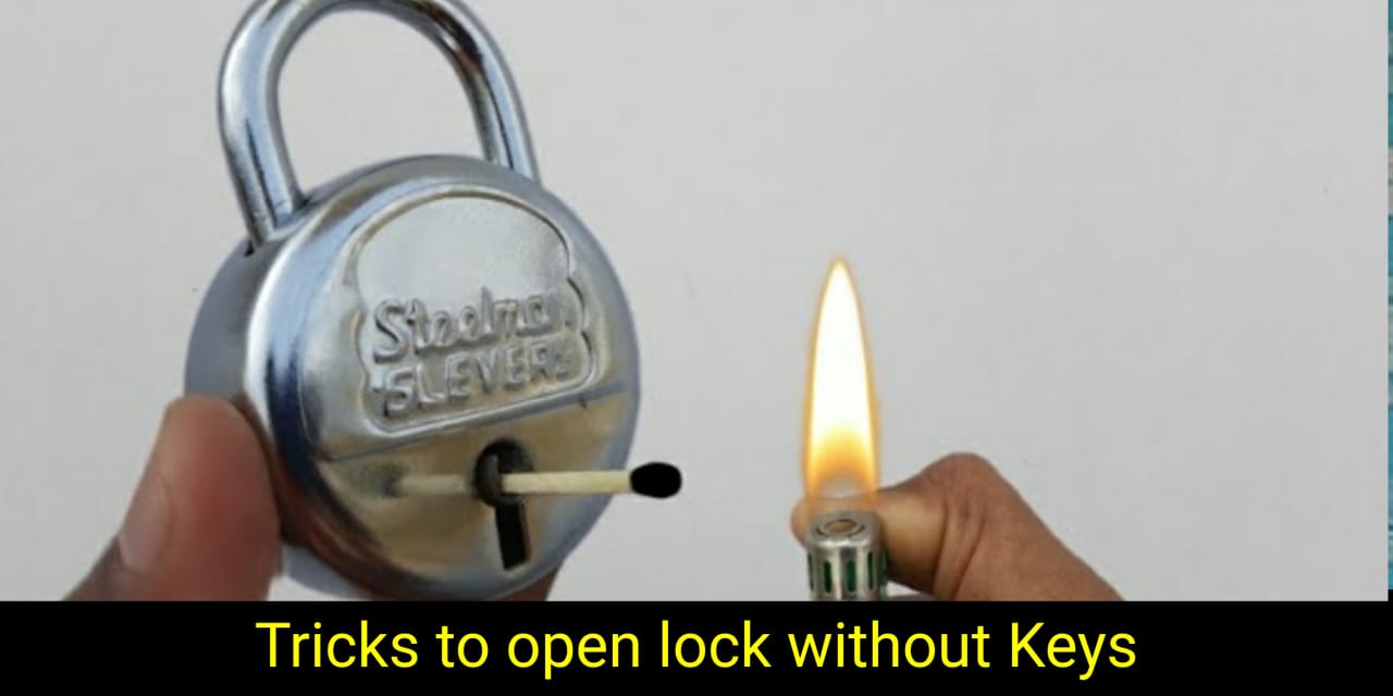 Open lock without key