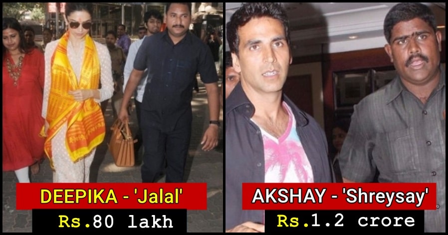 Salary of famous Bodyguards of Big Celebrities, details here