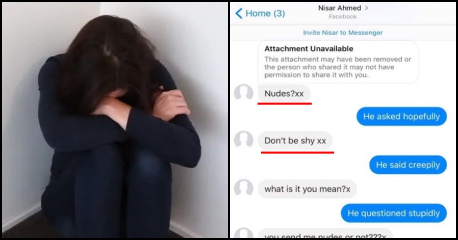 Pakistan pervert asks British girl to send nudes, she makes the conversation viral