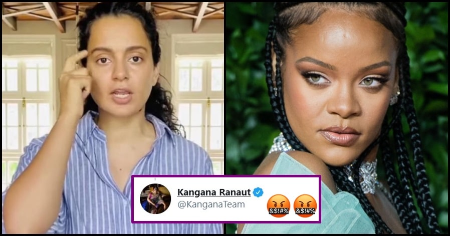 "Sit down you Fool" - Kangana slams Rihanna for supporting Farmers