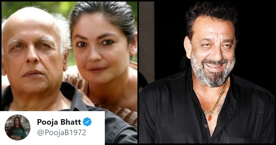 Pooja Bhatt reveals what her father said before kissing Sanjay Dutt