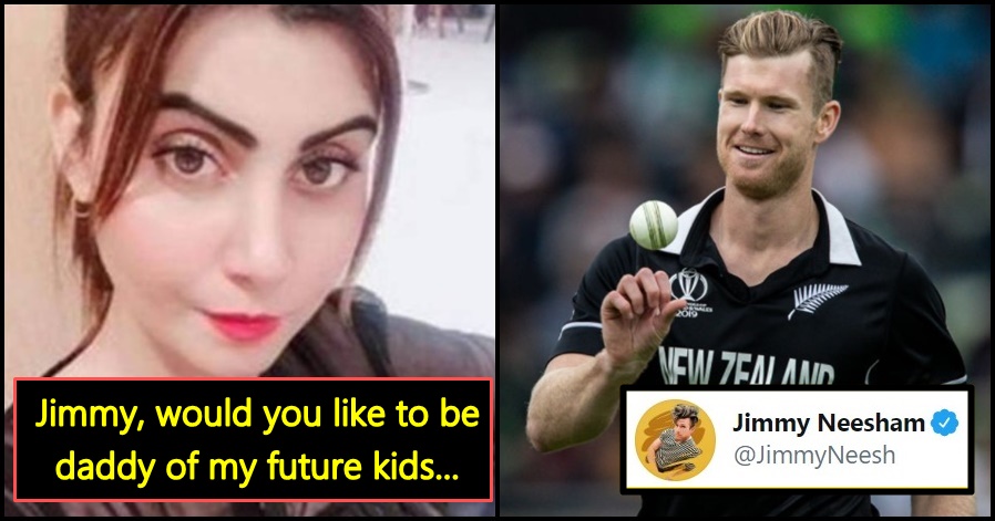 New Zealand cricketer responds to Pak actress who wants "Babies from him"