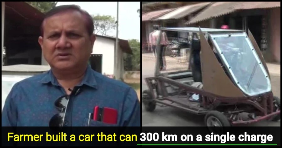 Odisha Farmer creates history, builds Solar-powered Car on his own, let's make him famous