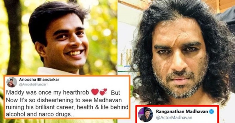 Madhavan Shuts Down Troll Who Calls Him Addicted To Substances