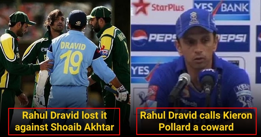 5 Times Rahul Dravid shocked everyone with his temper