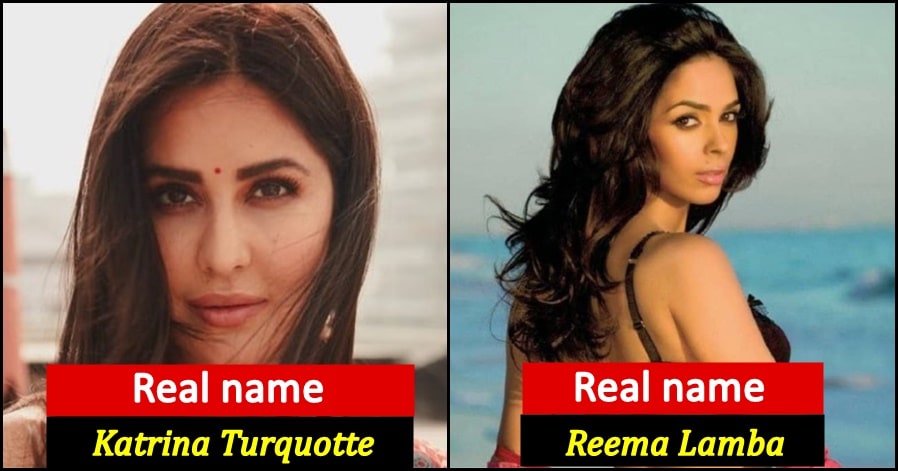 Actual names of Bollywood actresses only 1 out of 100 people would know