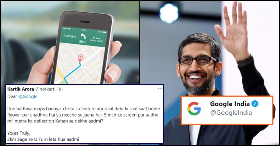 Google replied like a Boss when a Man asked Google to improve Maps