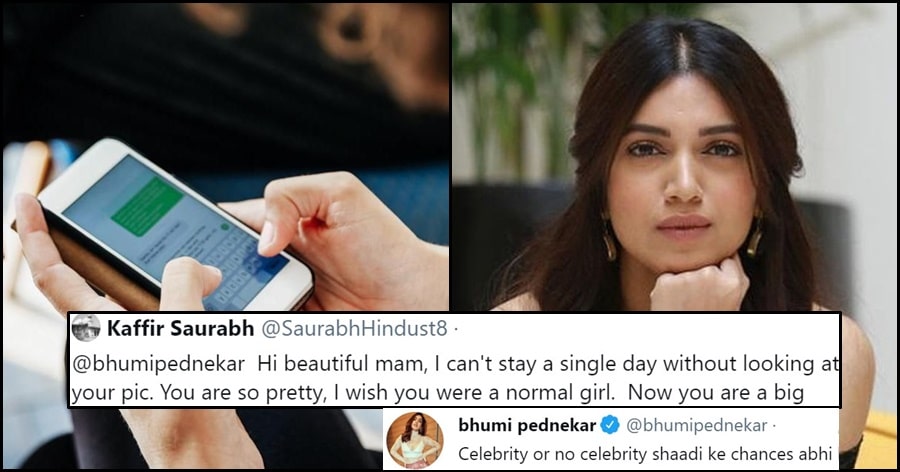 When Bhumi Pednekar gave an epic reply to her fan's proposal, check it out