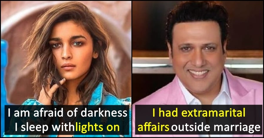 Bold confessions by Celebs that were never revealed to common people