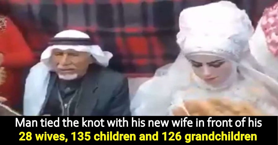 Watch: Man married for 37th time in front of his family; video goes viral