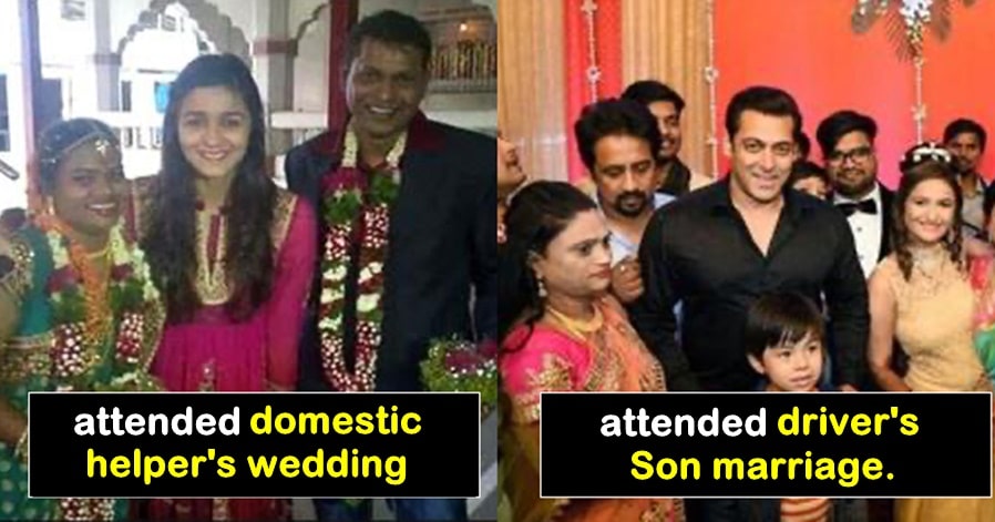 4 Bollywood stars who attended the wedding of their staffers