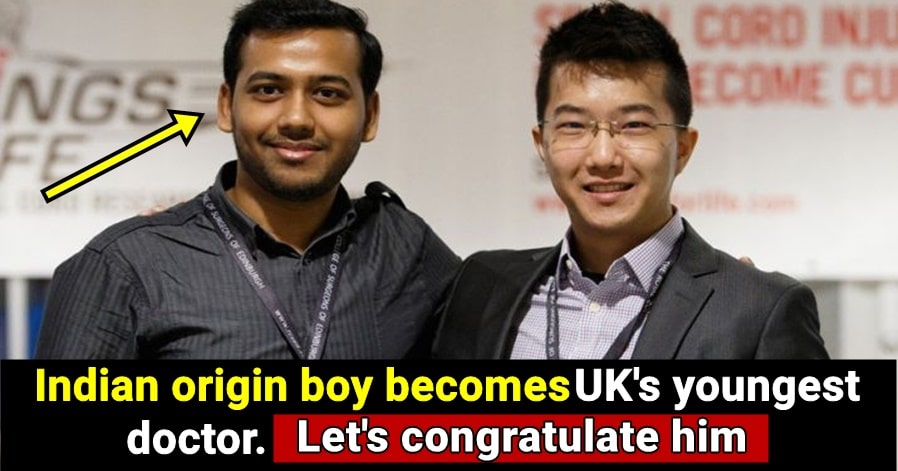 Meet this Indian origin boy who became UK’s youngest doctor, let's appreciate him