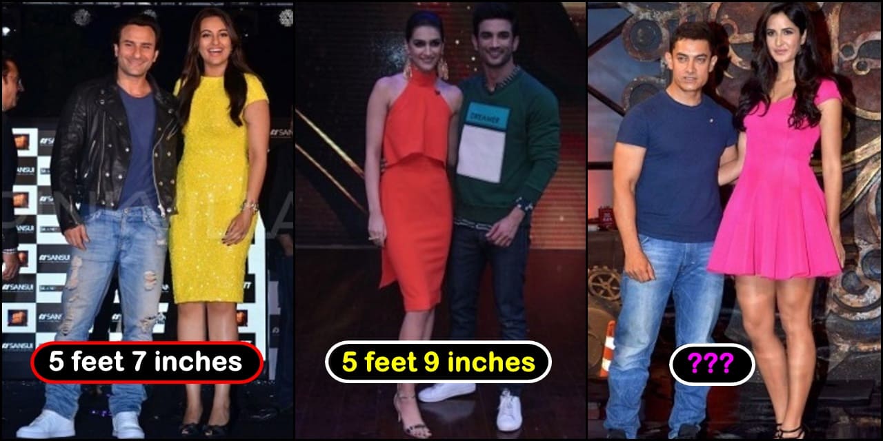 11 Bollywood actresses and their height, who is the shortest?