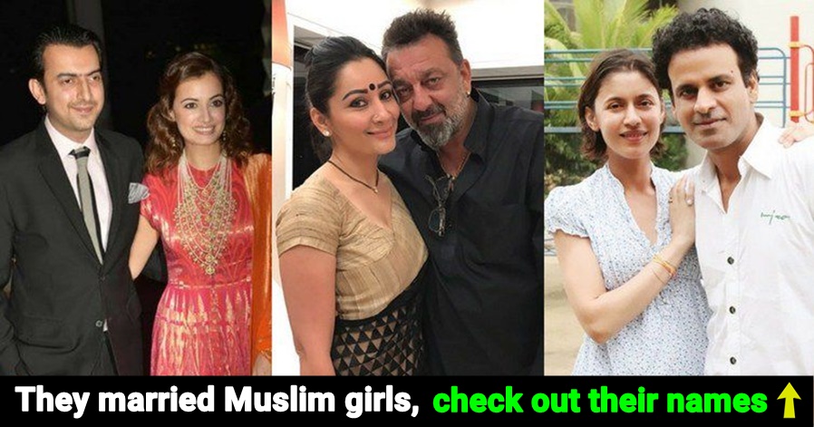Bollywood celebrities who married Muslim girls; check out their names