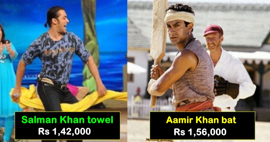 List of Bollywood items auctioned at unbelievable prices, it's crazy!