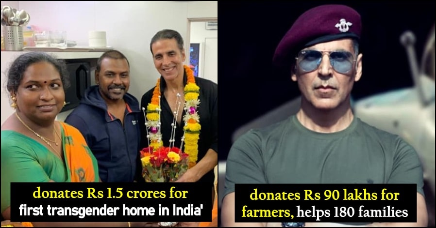 7 times Akshay Kumar showed big heart, made donations in crores to help nation stand back on its feet