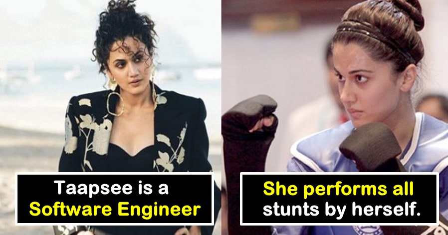 Here's why Taapsee Pannu is a living example of beauty with brains!